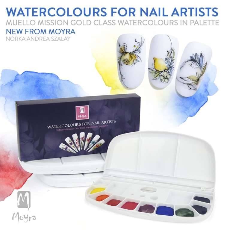 Watercolours MIJELLO MINI Set 1 mit 10 Farben Watercolours MIJELLO MINI Set 1 mit 10 Farben