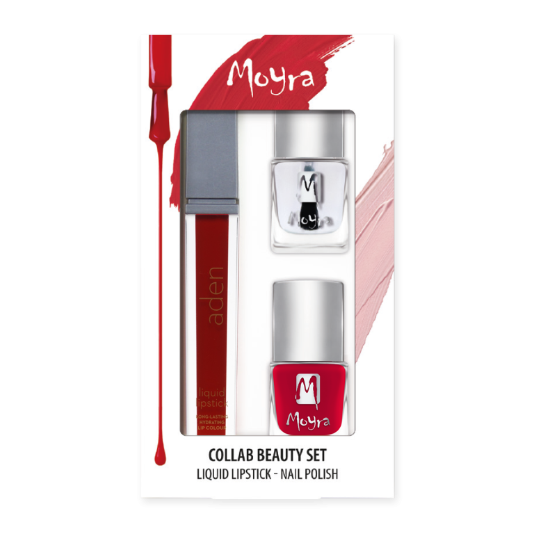 Beauty Set Nr.05 - Lippenstift, Nagellack und Top Coat Beauty Set Nr.05 - Lippenstift, Nagellack und Top Coat