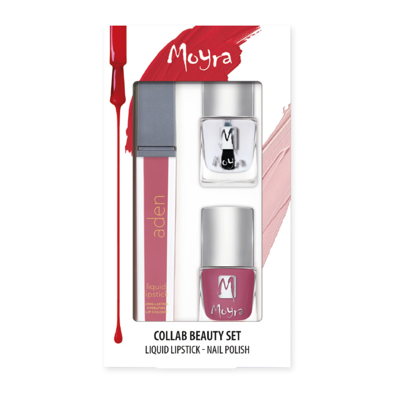 Beauty Set Nr.06 - Lippenstift, Nagellack und Top Coat Beauty Set Nr.06 - Lippenstift, Nagellack und Top Coat