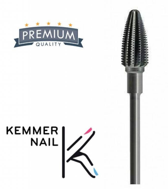 Kemmer Nail – Hartmetall Fräser Bit – Rainbow Line – fein