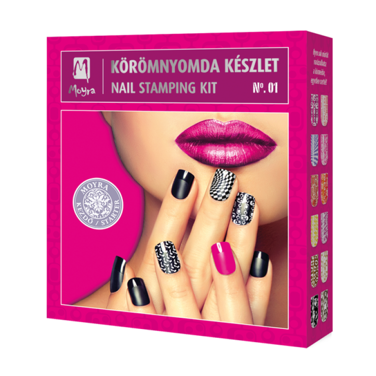 Moyra Nail Art Stamping Set Nr.01 Moyra Nail Art Stamping Set Nr.01
