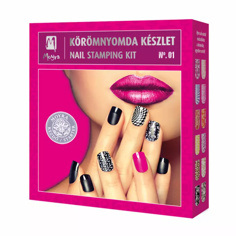 Moyra Nail Art Stamping Set Nr.01 Moyra Nail Art Stamping Set Nr.01
