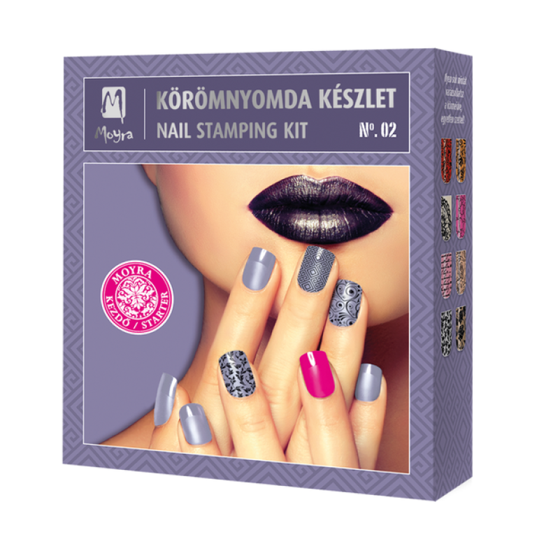 Moyra Nail Art Stamping Set Nr.02 Moyra Nail Art Stamping Set Nr.02