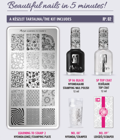 Moyra Nail Stamping Kit Nr.02 Moyra Nail Stamping Kit Nr.02