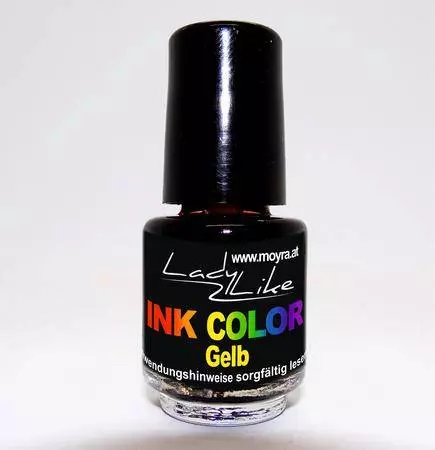 INK COLOR NailArt Tinte - Gelb 4,5ml INK COLOR NailArt Tinte - Gelb 4,5ml
