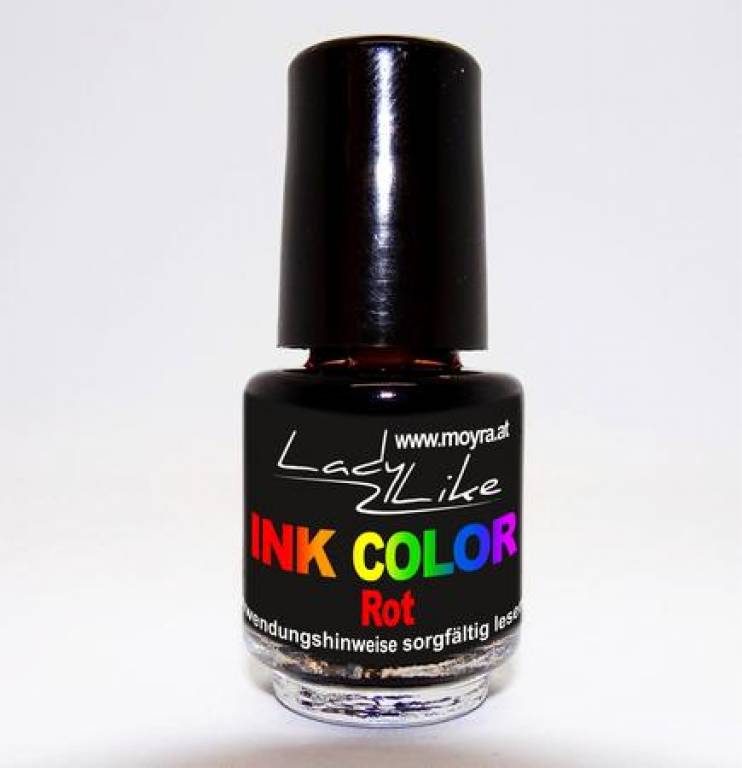 INK COLOR NailArt Tinte - Rot 4,5ml INK COLOR NailArt Tinte - Rot 4,5ml