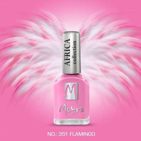 Effekt Nagellack - AFRICA Flamingo Nr.351