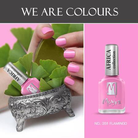 Effekt Nagellack - AFRICA Flamingo Nr.351 Effekt Nagellack - AFRICA Flamingo Nr.351