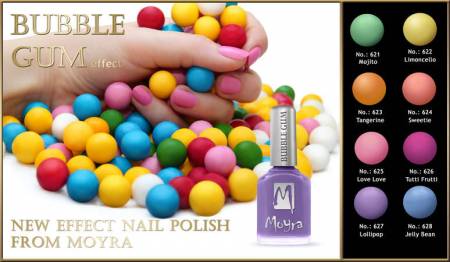 Effekt Nagellack - BUBBLE GUM Love Love Nr.625 Effekt Nagellack - BUBBLE GUM Love Love Nr.625