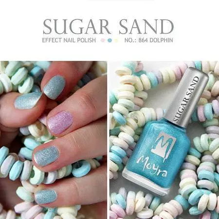 Effekt Nagellack - SUGAR SAND EFFEKT Dolphin Nr.864 Effekt Nagellack - SUGAR SAND EFFEKT Dolphin Nr.864