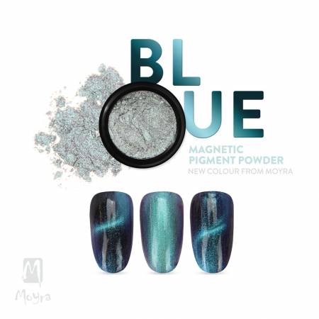 MAGNETIC CAT EYE EFFECT - Pigment Powder Blue MAGNETIC CAT EYE EFFECT - Pigment Powder Blue