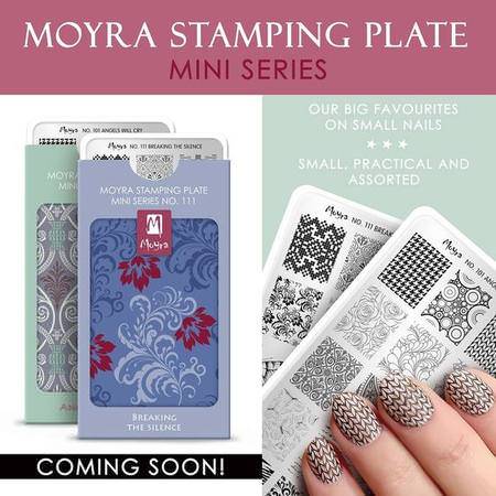 Moyra MINI Stamping Plate - Angel Will Cry Nr.101 Moyra MINI Stamping Plate - Angel Will Cry Nr.101