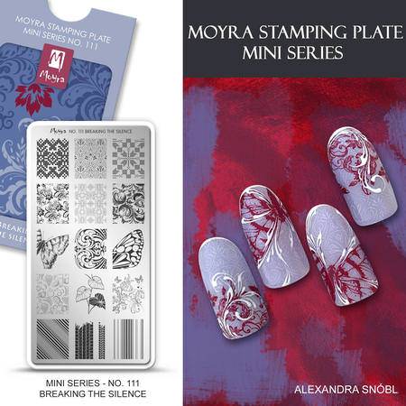 Stamping Platte MINI - Breaking The Silence Nr.111 Stamping Platte MINI - Breaking The Silence Nr.111