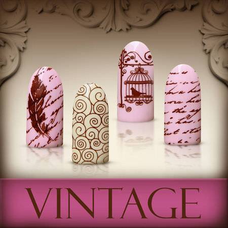 Moyra Stamping Platte Vintage Nr.5 Moyra Stamping Platte Vintage Nr.5