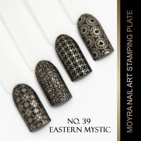 Moyra Stamping Schablone - Eastern Mysticl Nr.39 Moyra Stamping Schablone - Eastern Mysticl Nr.39