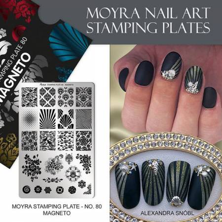 Moyra Stamping Platte - Magneto Nr.80 Moyra Stamping Platte - Magneto Nr.80