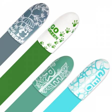Moyra Stamping Schablone - Greenity Nr.81
