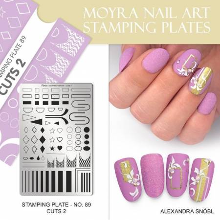 Moyra Stamping Platte - Dragon Fruits Nr.90 Moyra Stamping Platte - Dragon Fruits Nr.90