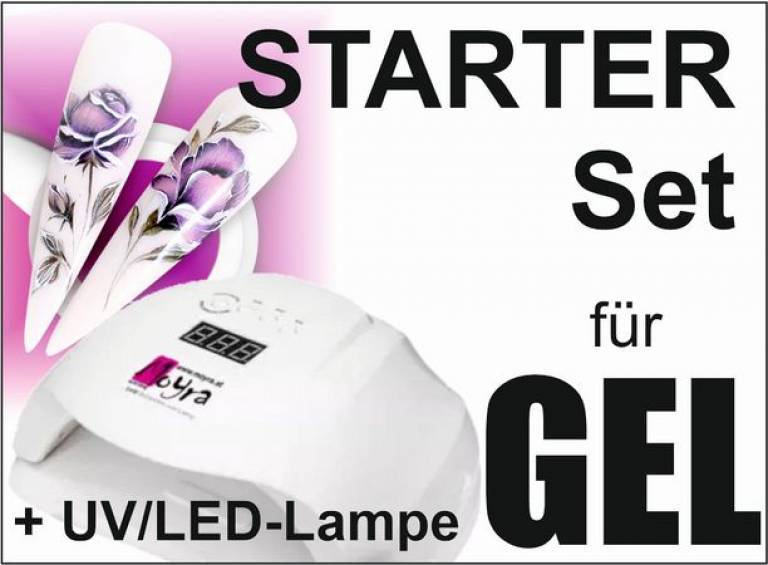 Professionelles Starter Set für Gel inkl. UV/LED Lampe Professionelles Starter Set für Gel inkl. UV/LED Lampe