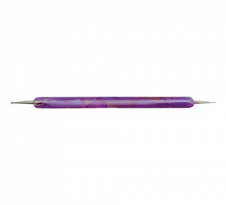 Nail Art Spotty Violett - Dotting Tool Metall - Rostfrei Nail Art Spotty Violett - Dotting Tool Metall - Rostfrei