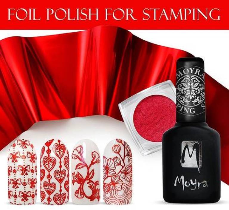 Foil Polish for Stamping FP05 – Red