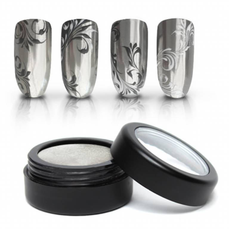 Mirror Powder 1g Silver Nr. 1 Mirror Powder 1g Silver Nr. 1