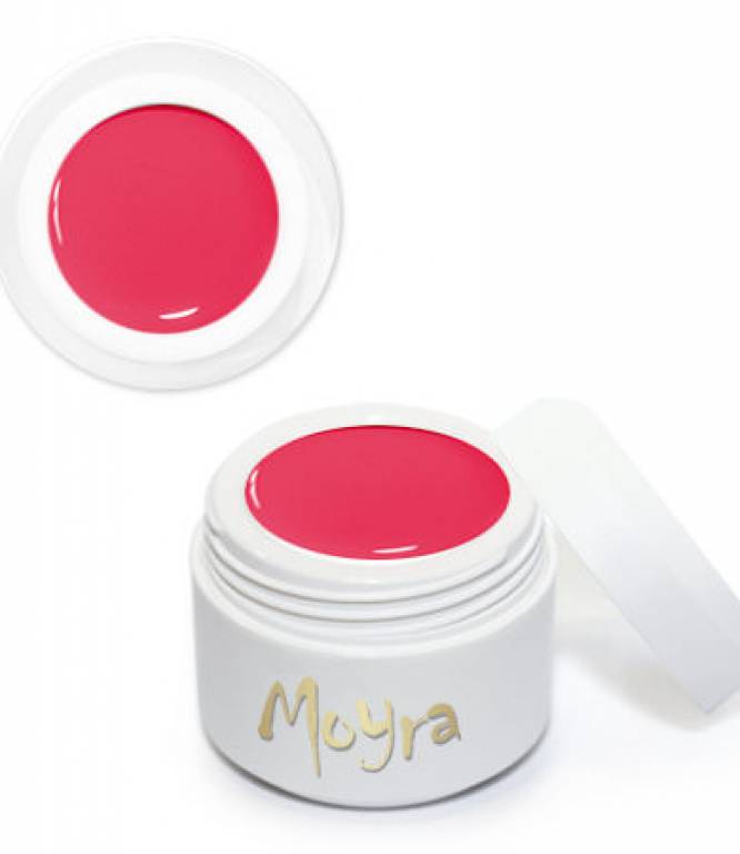 Moyra Painting Gel Vivid Red 5g Nr. 7, optimiert für Ihre NailArt, kein Verlaufen, hochdeckend, hochpigmentiertes Mal-Gel, Anwendung auf dem fertigen Nagel