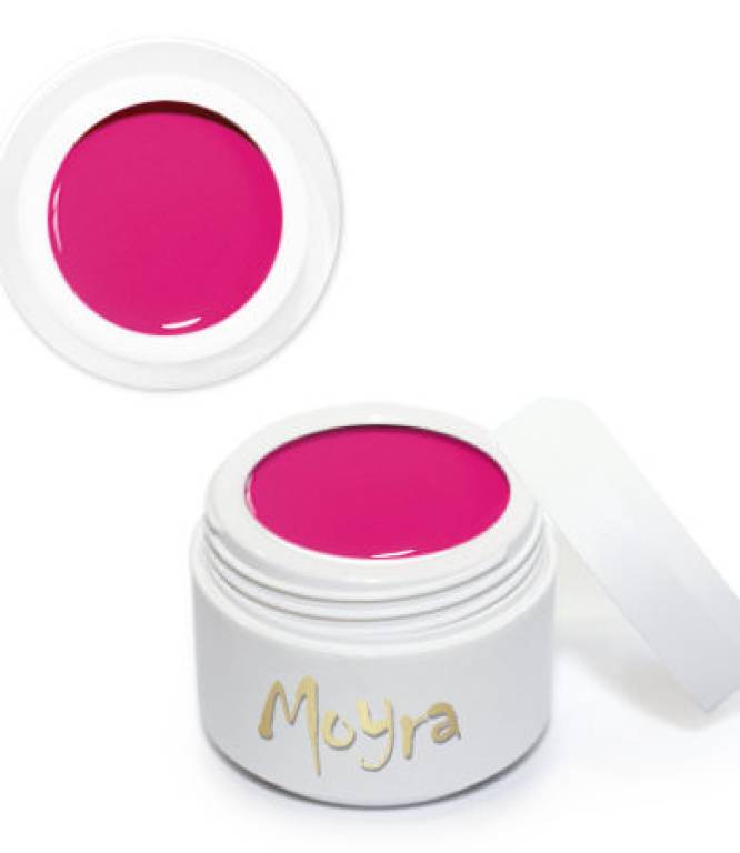 Moyra Painting Gel Pink 5g Nr. 11, optimiert für Ihre NailArt, kein Verlaufen, hochdeckend, hochpigmentiertes Mal-Gel, Anwendung auf dem fertigen Nagel