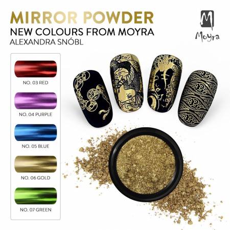 Effect Powder - MIRROR POWDER Nr.05 – blue