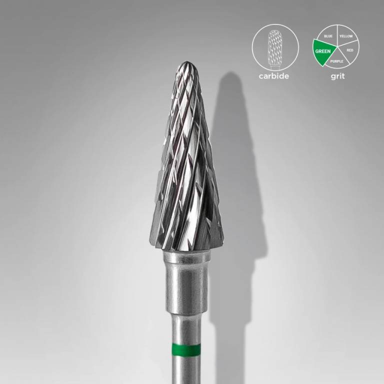 Staleks – Hartmetallfräser "Kegel" (FT71G060/14) - Ø 6mm, 14mm, grob Staleks – Hartmetallfräser "Kegel" (FT71G060/14) - Ø 6mm, 14mm, grob