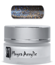 Colour Acryl Powder SPARKLING Black12g Nr. 21