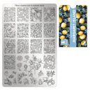 Moyra Stamping Schablone - Stempeln statt Malen - die schnelle und kreative Nailart für Anfänger und Profis zugleich - Margaret-Island Nr.153