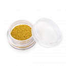Kaviar NailArt - 3D Micro Perlen 0,8mm – 10g gold