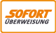 Schnelle Lieferung durch das Bezahlen per Sofort-Überweisung